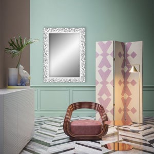 Specchio Figura Intera Retroilluminato Cornice Bianca | CENTRO ESPEJOS