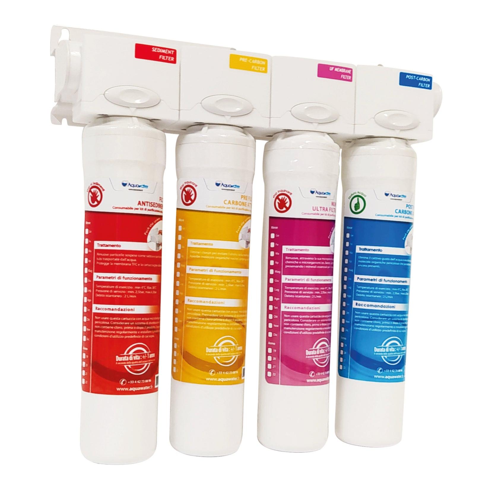 kit 5 filtri per depuratore 5 stadi - 388 Gradi