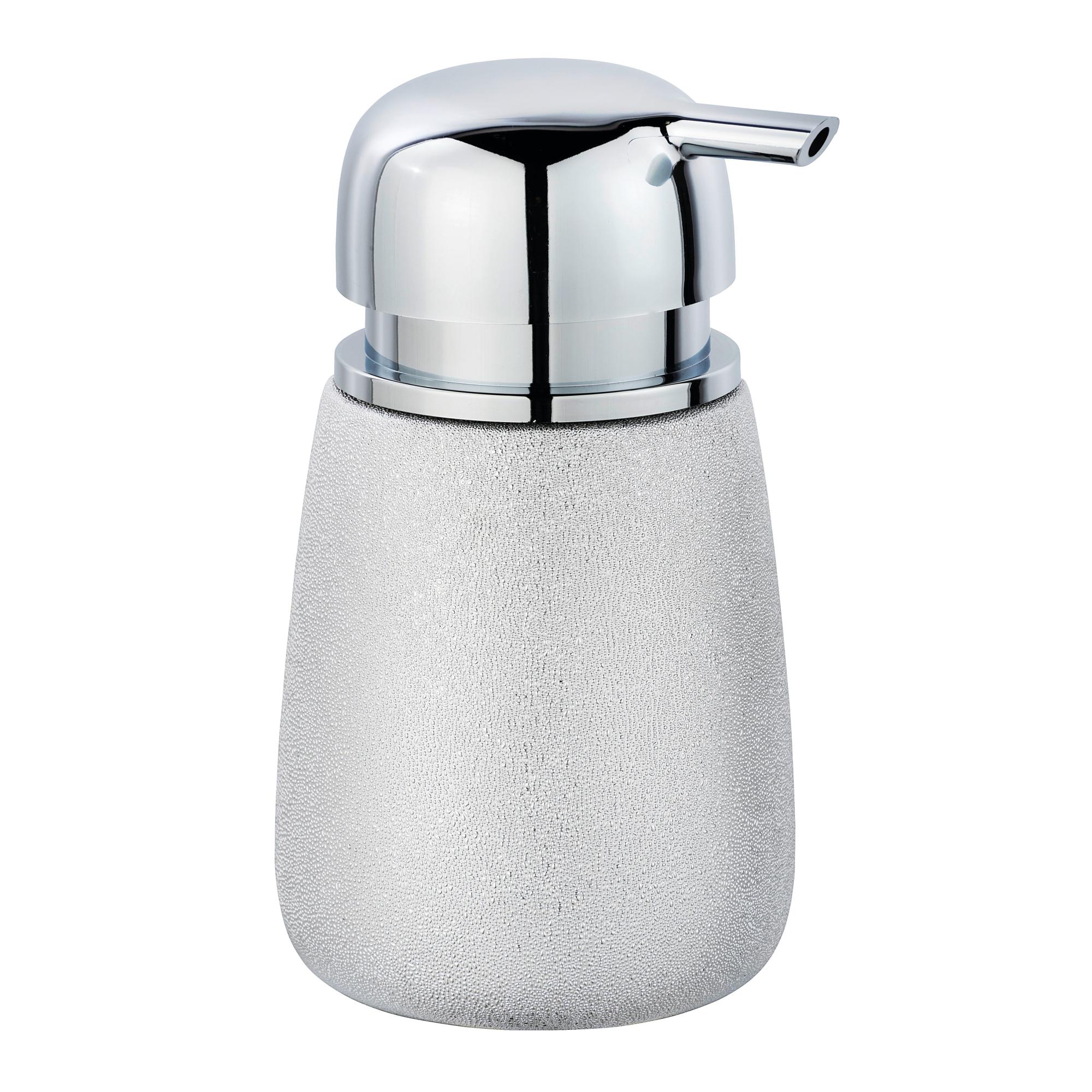 Bicchiere Porta Spazzolini Glimma In Ceramica: Effetto Glitter Oro, Dimensioni 8,5x10,5 Cm