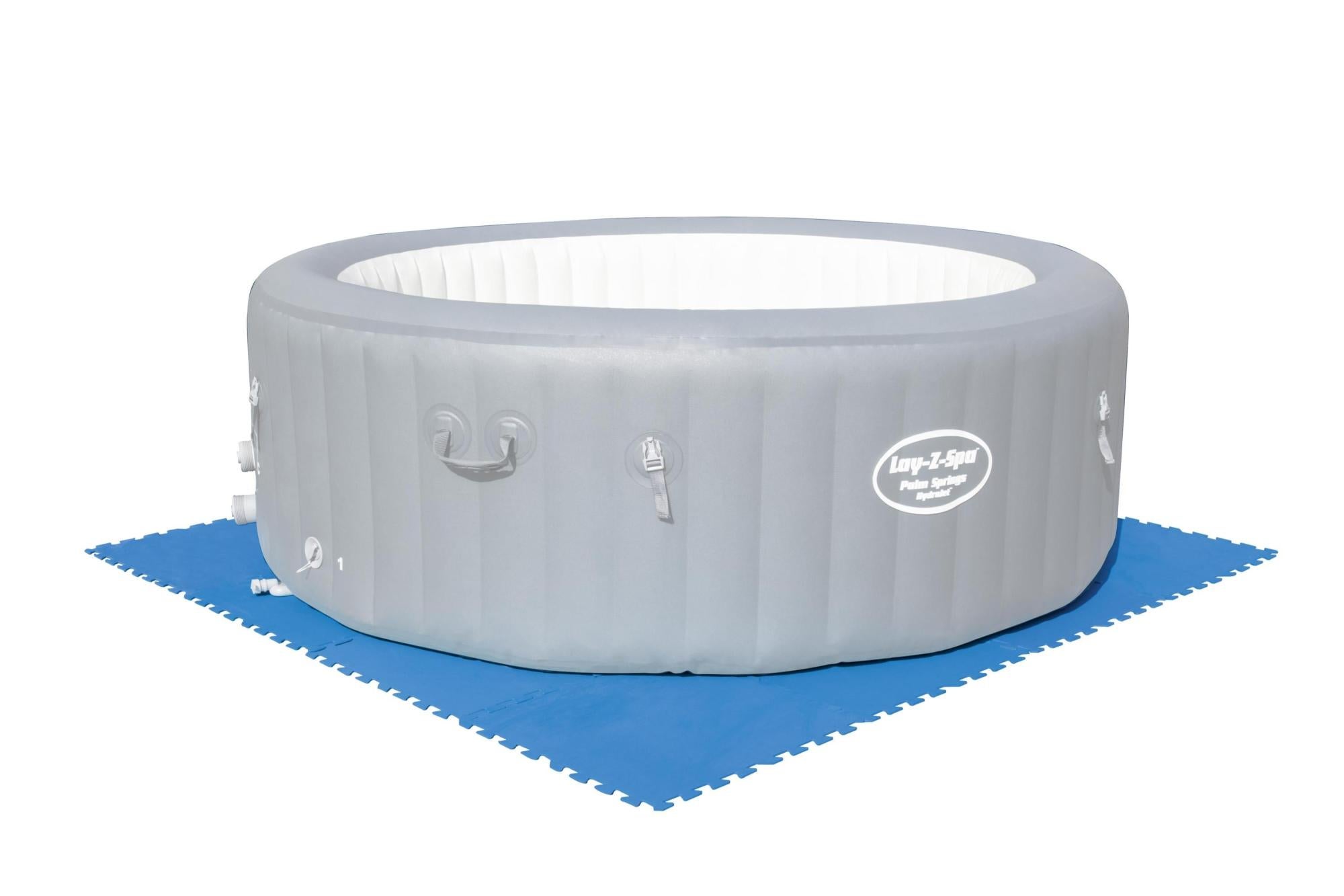 Tappetino Per Piscina Sillar 100x100x2 Cm – Schiuma PE, Isolante, Impermeabile, Antiscivolo, Grigio