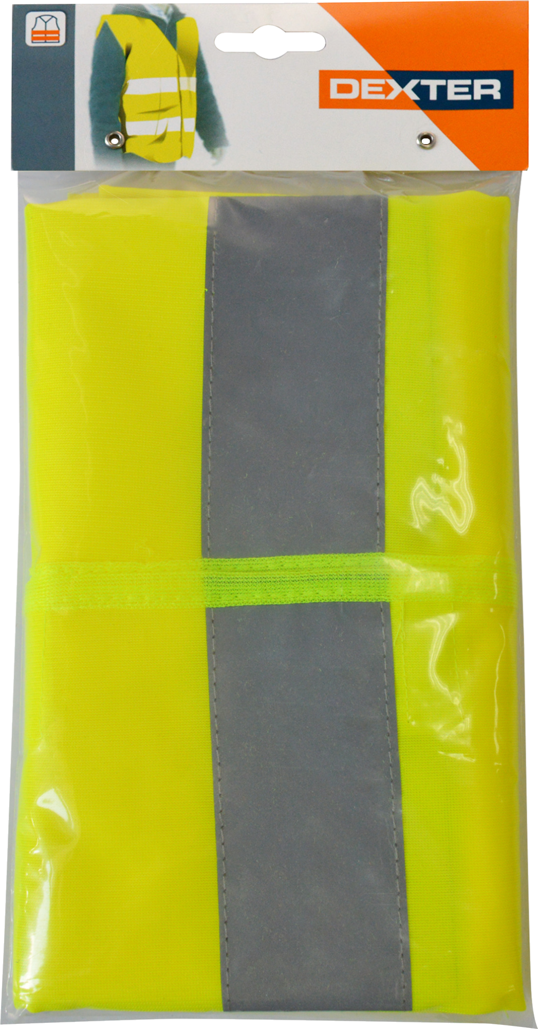 Modeka Basic Gilet Alta Visibilità Giallo Fluorescente – Inserti Rifrangenti – Taglie Dalla S Alla 10XL - 4
