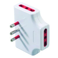 Legrand Adattatore Multiplo A 3 Prese Da Parete - Con O Senza Cavo - 230V - Massima Potenza 3680 W