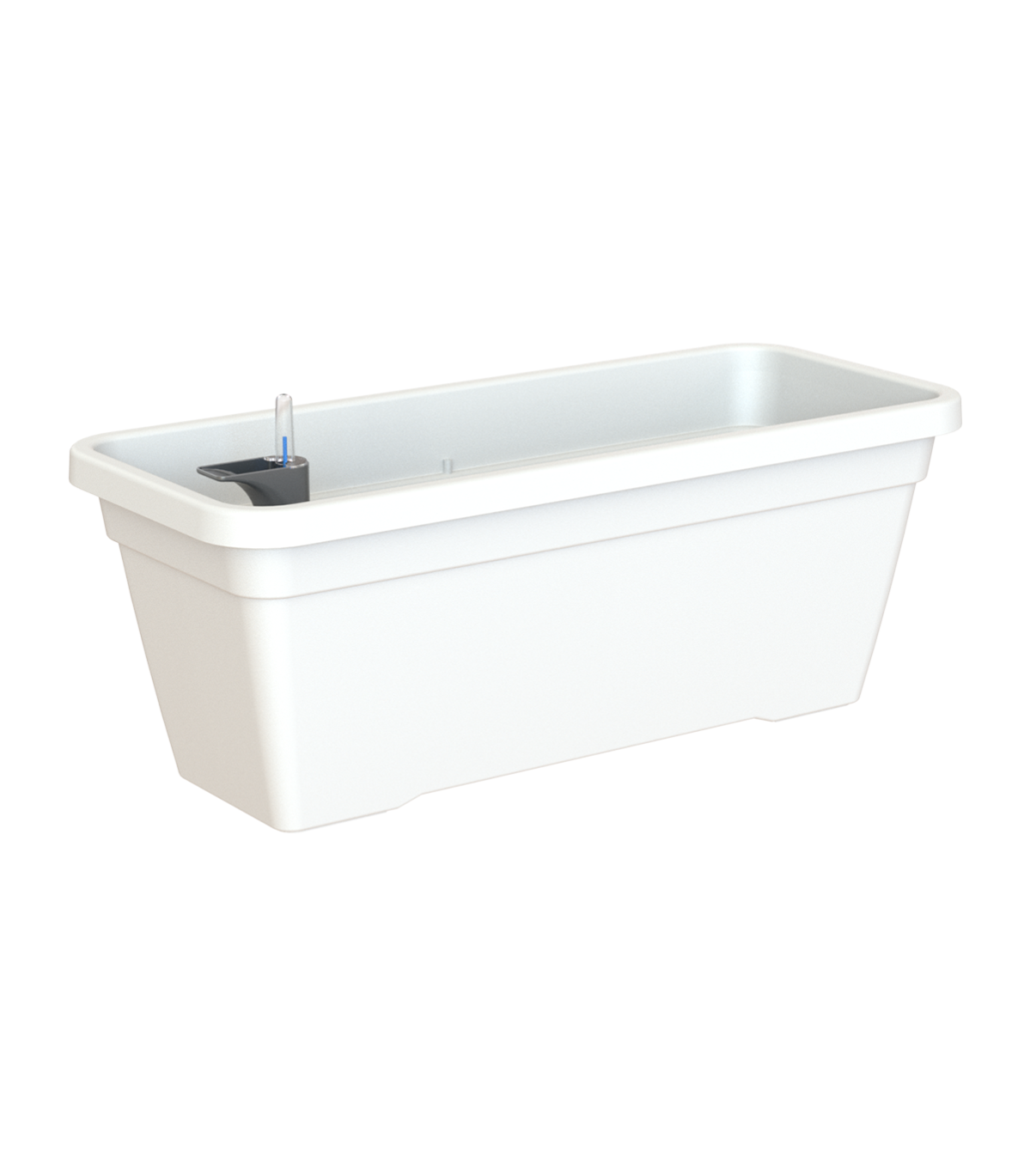 Bama Fioriera Rondine Paglia da balcone, Antracite, 60x20x18.5 cm