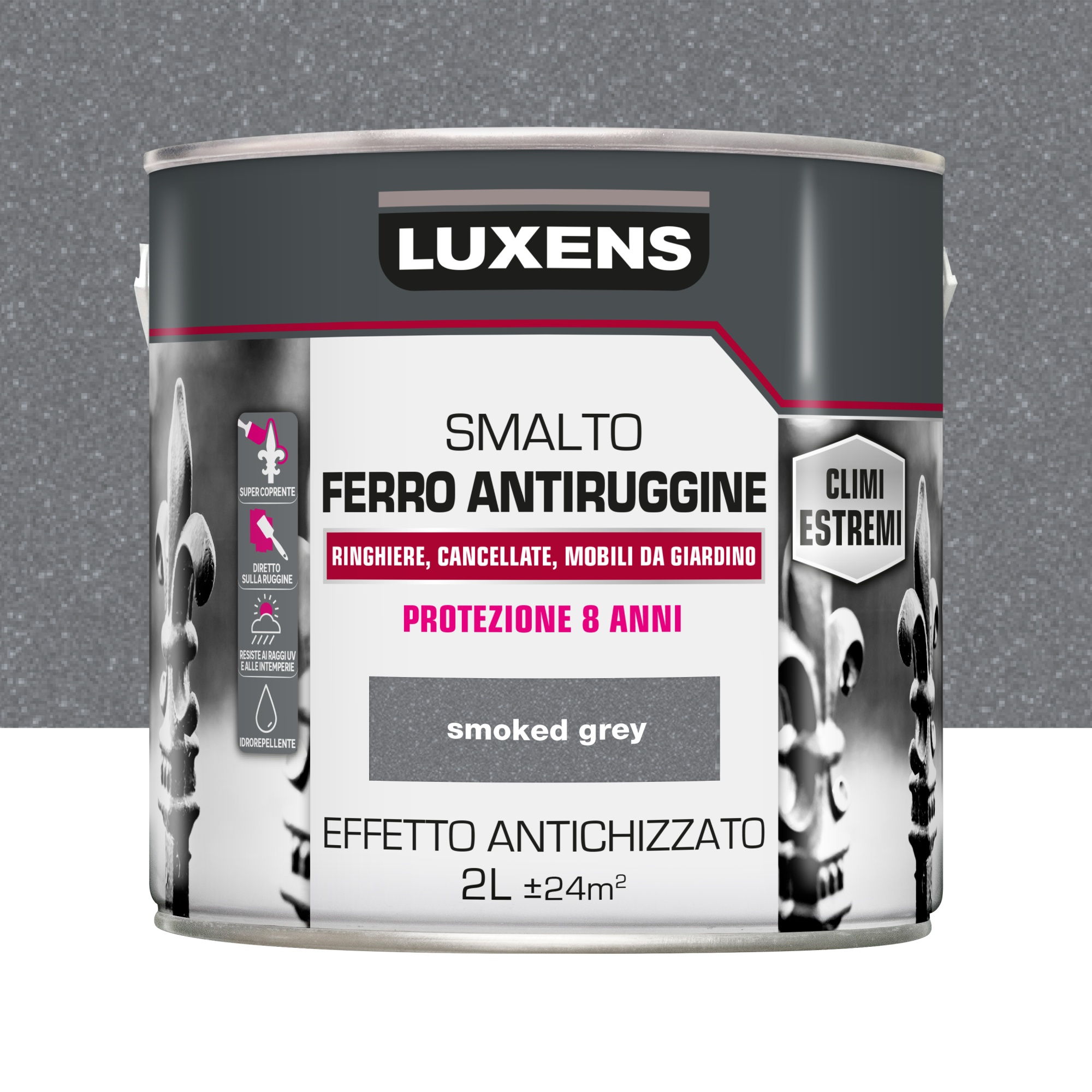 Set 3 Supporti Per Vasi In Metallo, 31,5 Cm, Antiruggine, Capacità 136 Kg, Per Esterni E Interni