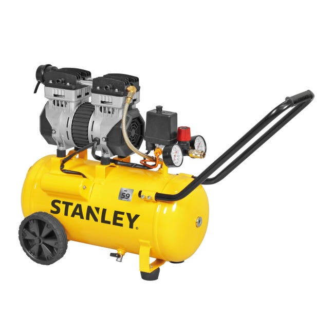Compressore silenziato STANLEY SXCMS1324HE, 1.3 hp, 8 bar, 24