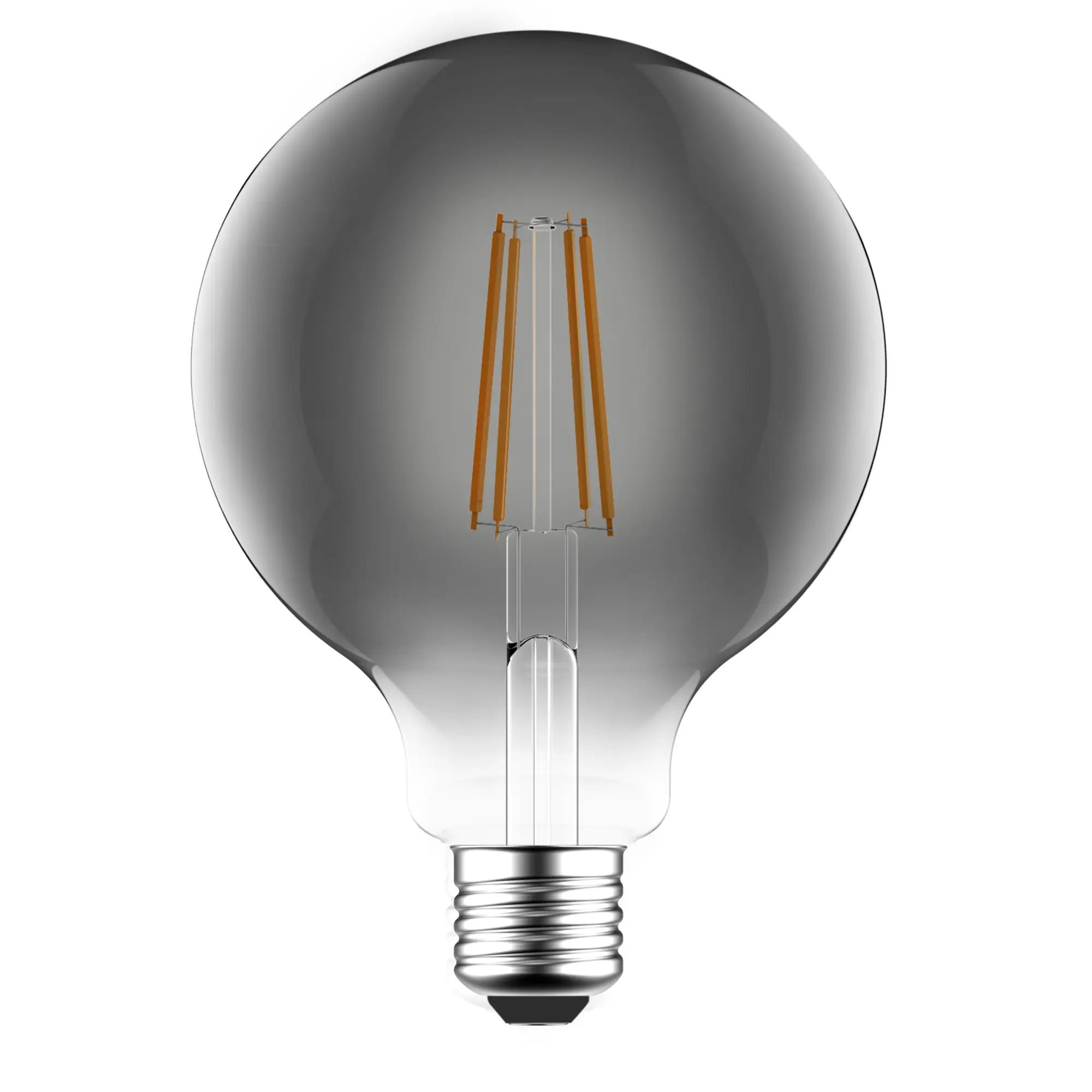 Lampadina LED, globo, opaco, luce calda, 17W=2452LM (equiv 150 W), 330° ,  LEXMAN