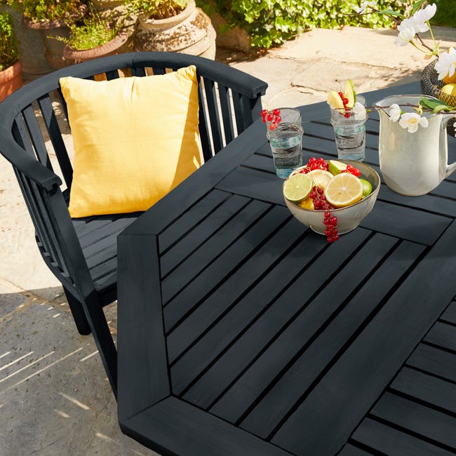 Vernice Da Esterno Per Legno E Ferro MAXMEYER Grigio Antracite Ral7016 Lucido, 0.75 L | Leroy Merlin - Foto 7