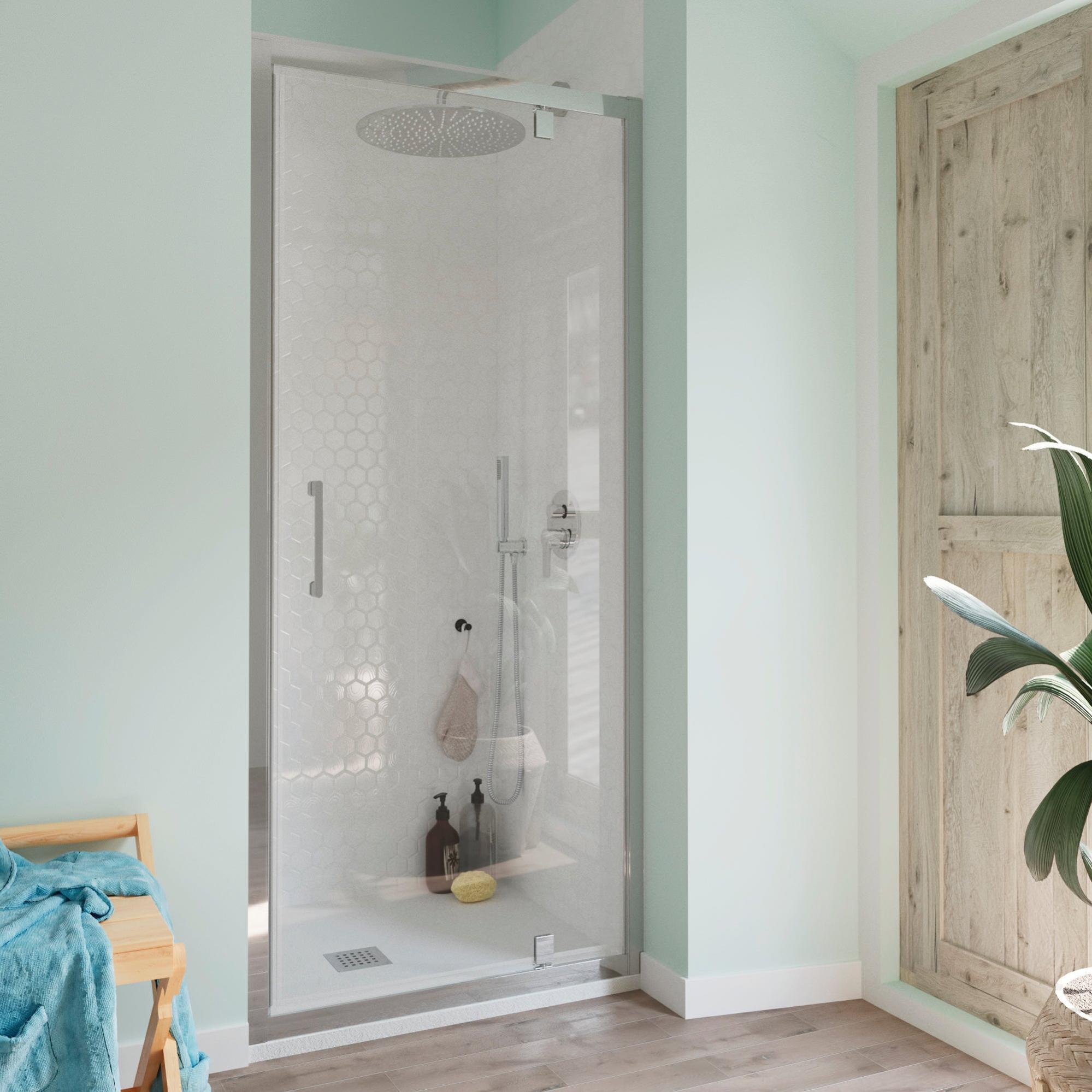 Lunga Mensola In Vetro Con Supporti Cromati, Ideale Per Bagno, Camera Da Letto, Cucina, Ufficio, Vetro, 400mm X 150mm