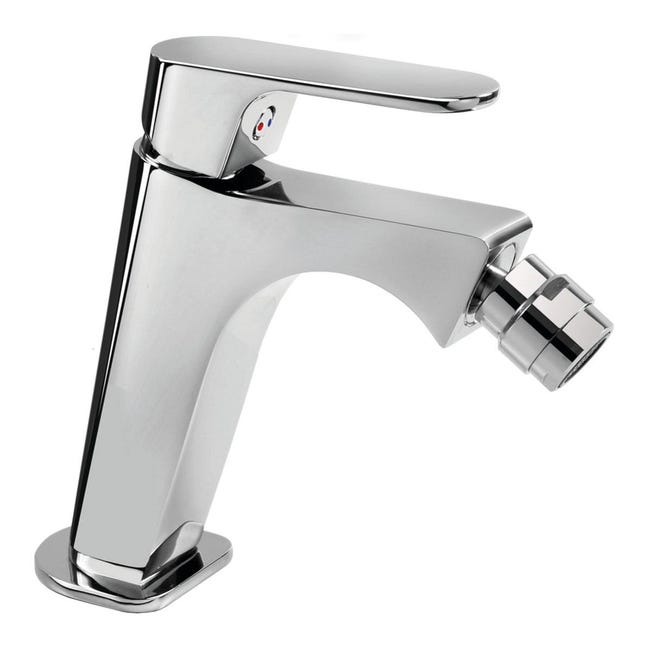 Miscelatore lavabo a muro cromato lucido Torre Miscelatore lavabo a muro cromato lucido Torre
