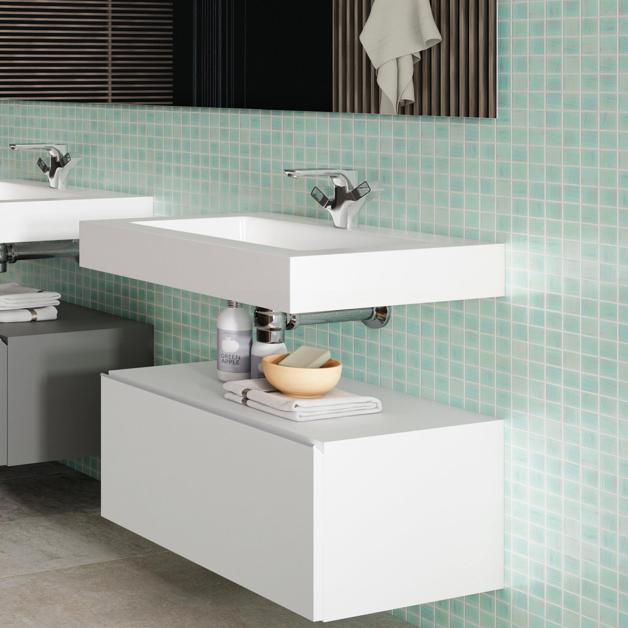 mobile bagno piccolo con lavabo