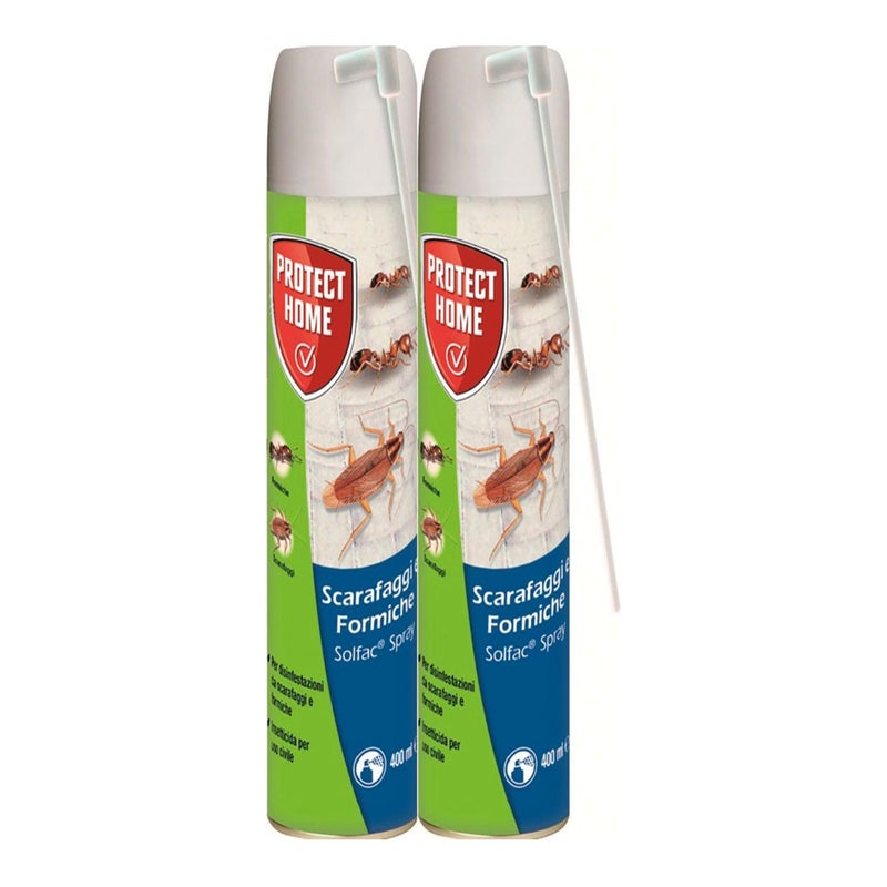 Insetticida spray per scarafaggi PROTECT HOME Solfac 800 ml