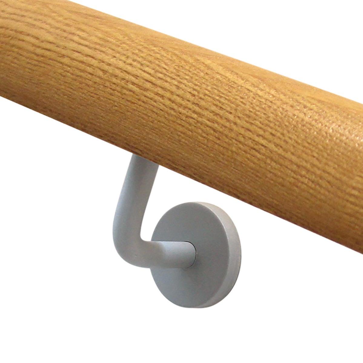 Supporto Corrimano In Acciaio Inox V2A - Per Tubo 42.4mm, Fissaggio A Parete A 3 Fori - Foto 5