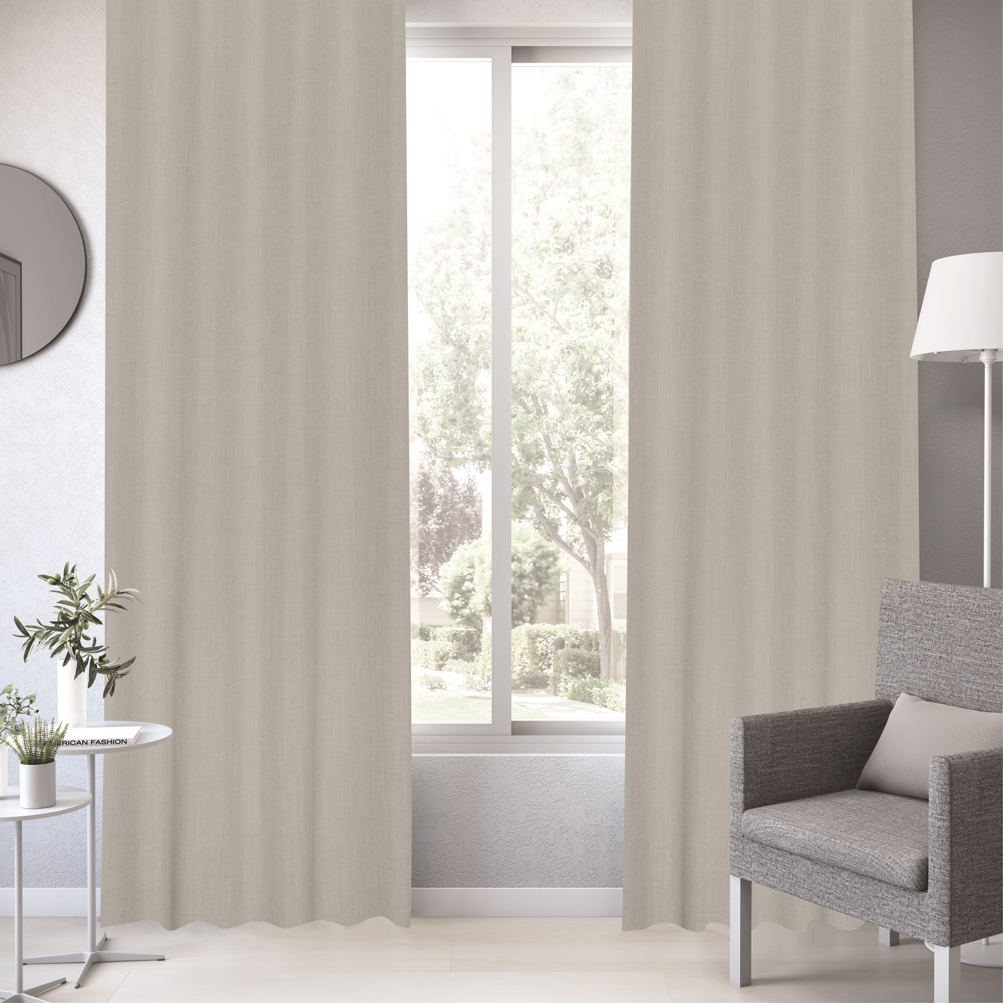 Tenda LICIA oro, occhiello 140x280 cm | Leroy Merlin