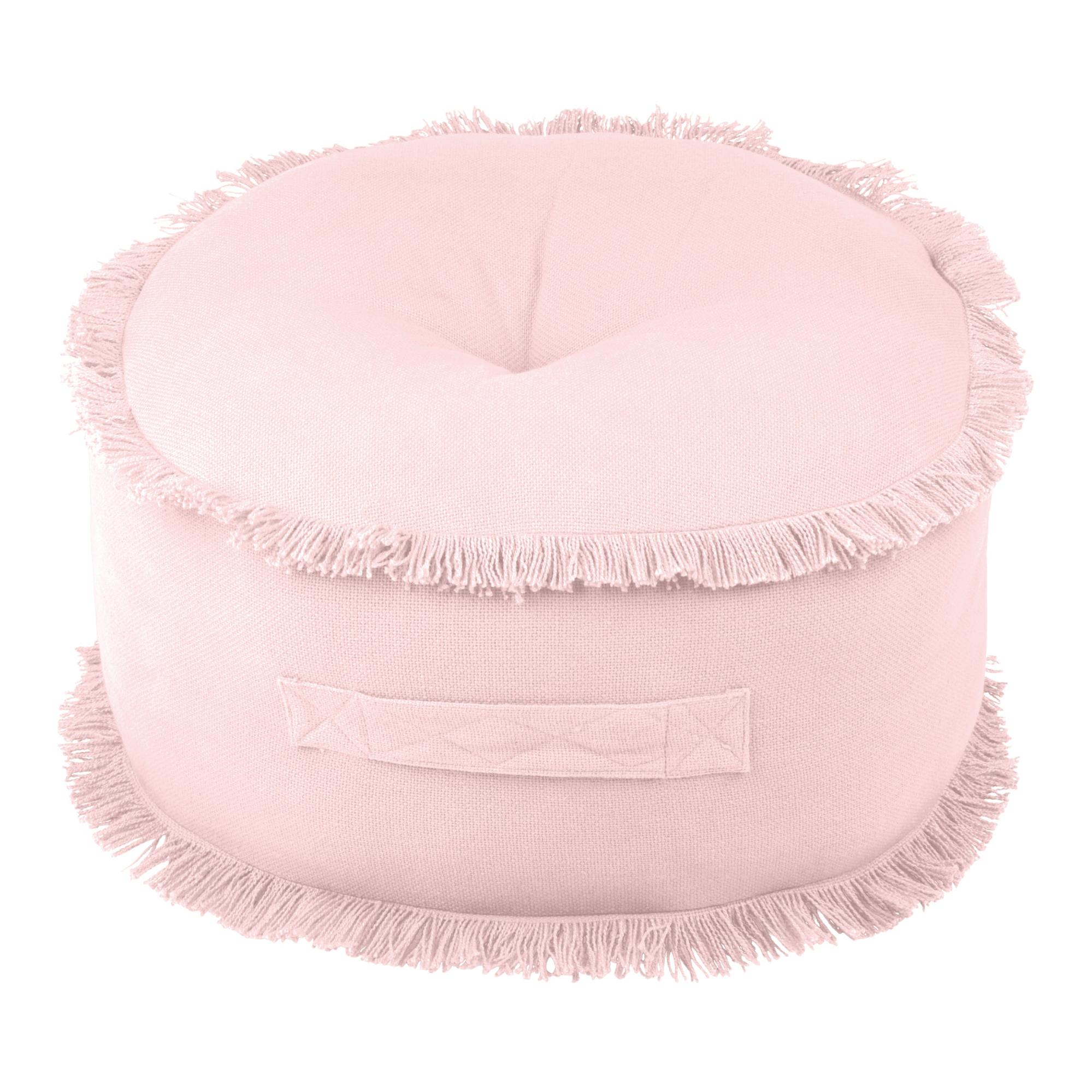 Pouf rosa Leroy Merlin