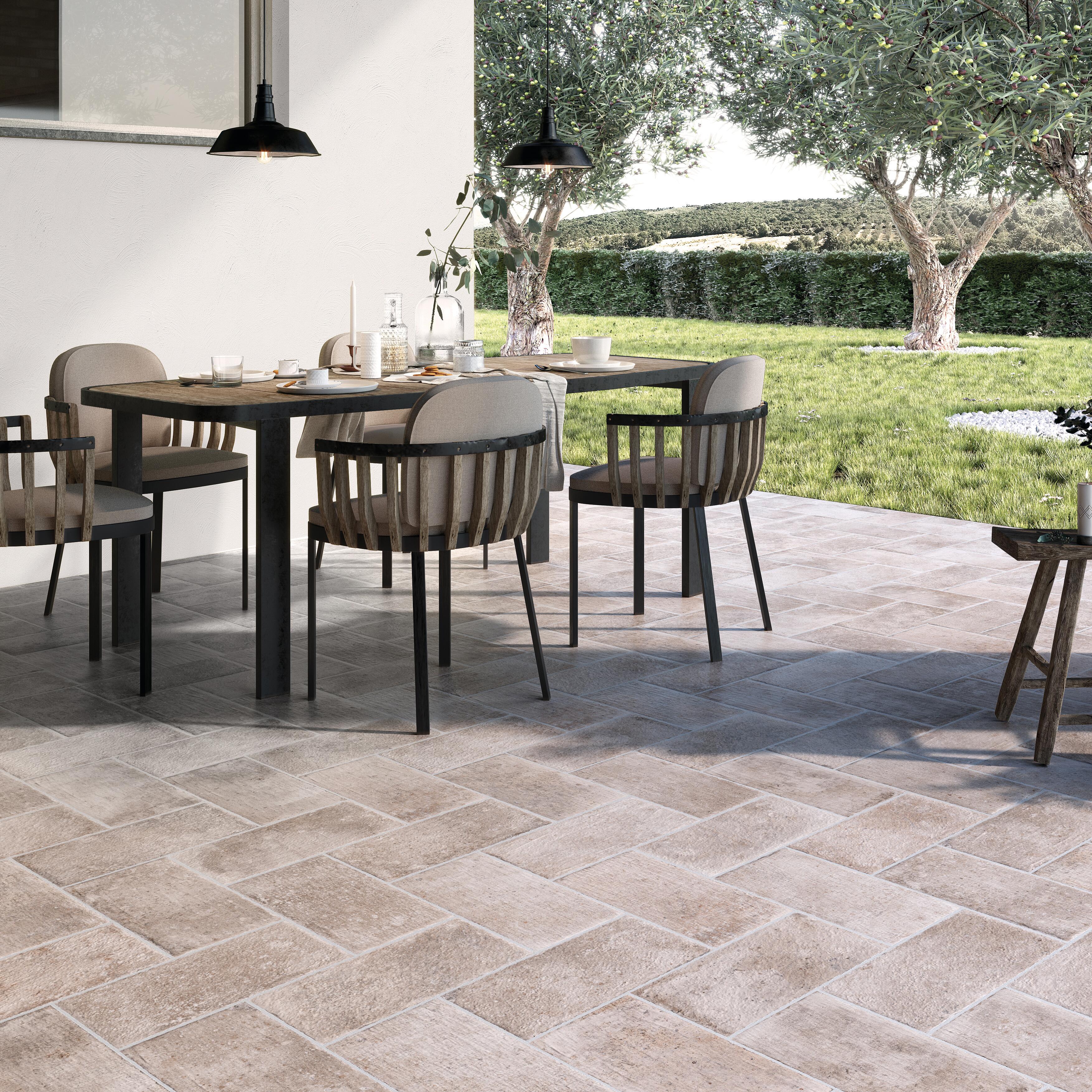 Gres Porcellanato Smaltato Per Esterno X Effetto Terracotta Sp