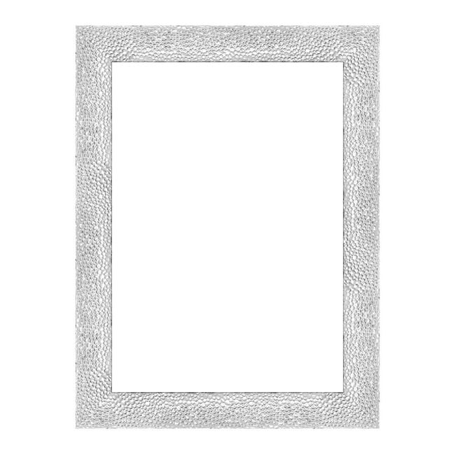 ByMoris Cornice a specchio in pino nero, 30 x 30 cm, specchio decorativo da pare ByMoris Cornice a specchio in pino nero, 30 x 30 cm, specchio decorativo da pare