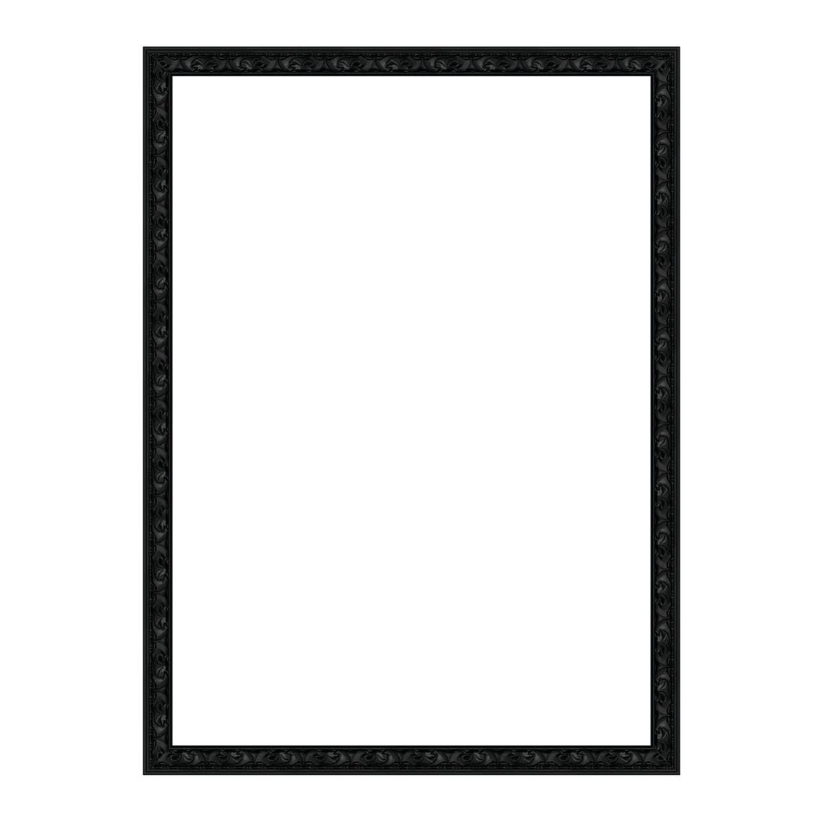 Cornice Lisa nero per foto da 50x70 cm