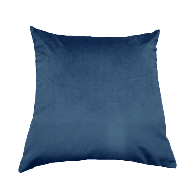 Cuscino WOVEN BLUE rivestimento 100% cotone cm 45x45 grigio e blu