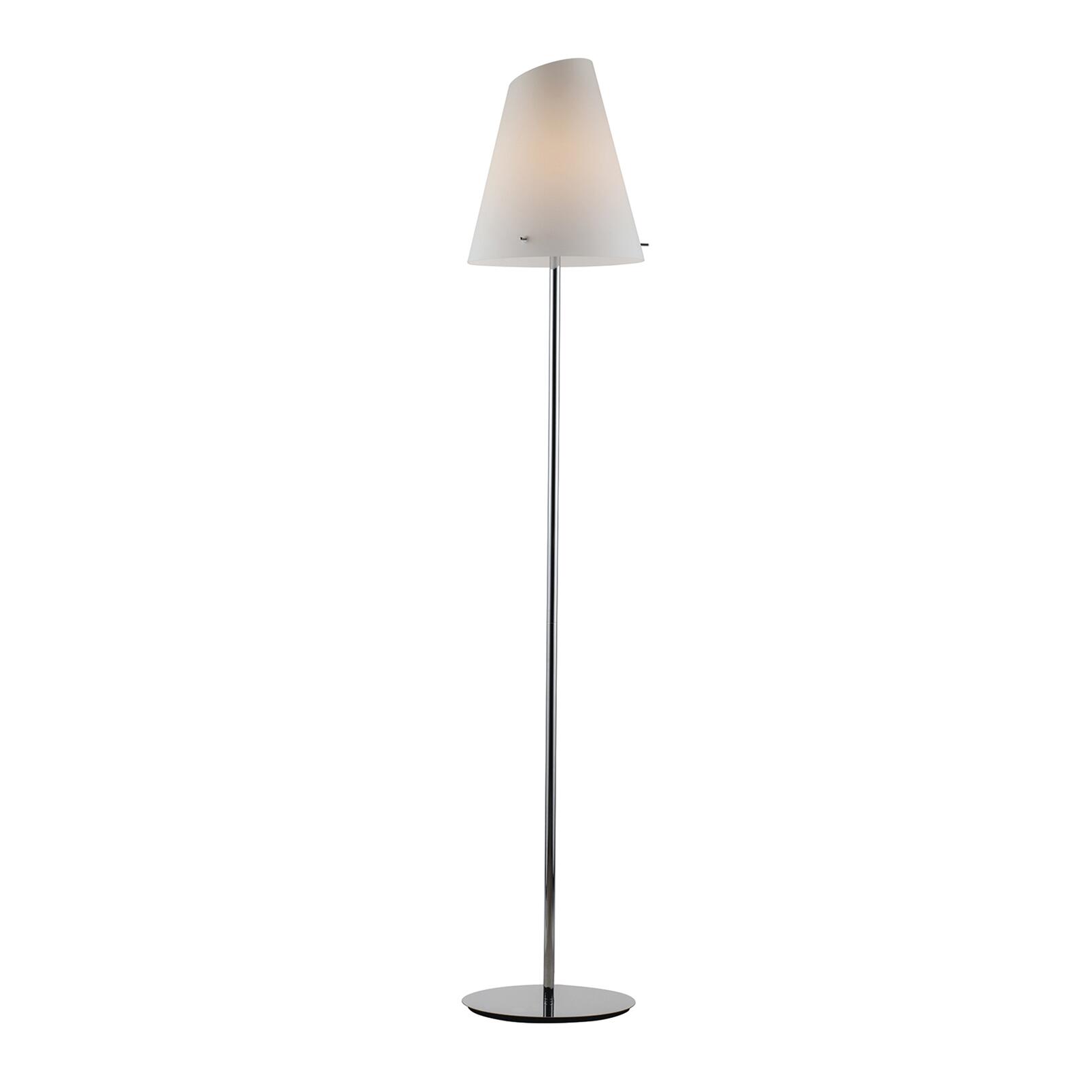 Lampada da terra Ermes bianco, H 165 cm, E14 LUCE AMBIENTE DESIGN