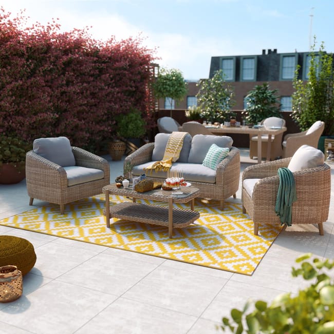 Parkland Collection Kiani - Federa per Cuscino con Inserto in Poliestere, Colore: Marrone Chiaro Parkland Collection Kiani - Federa per Cuscino con Inserto in Poliestere, Colore: Marrone Chiaro
