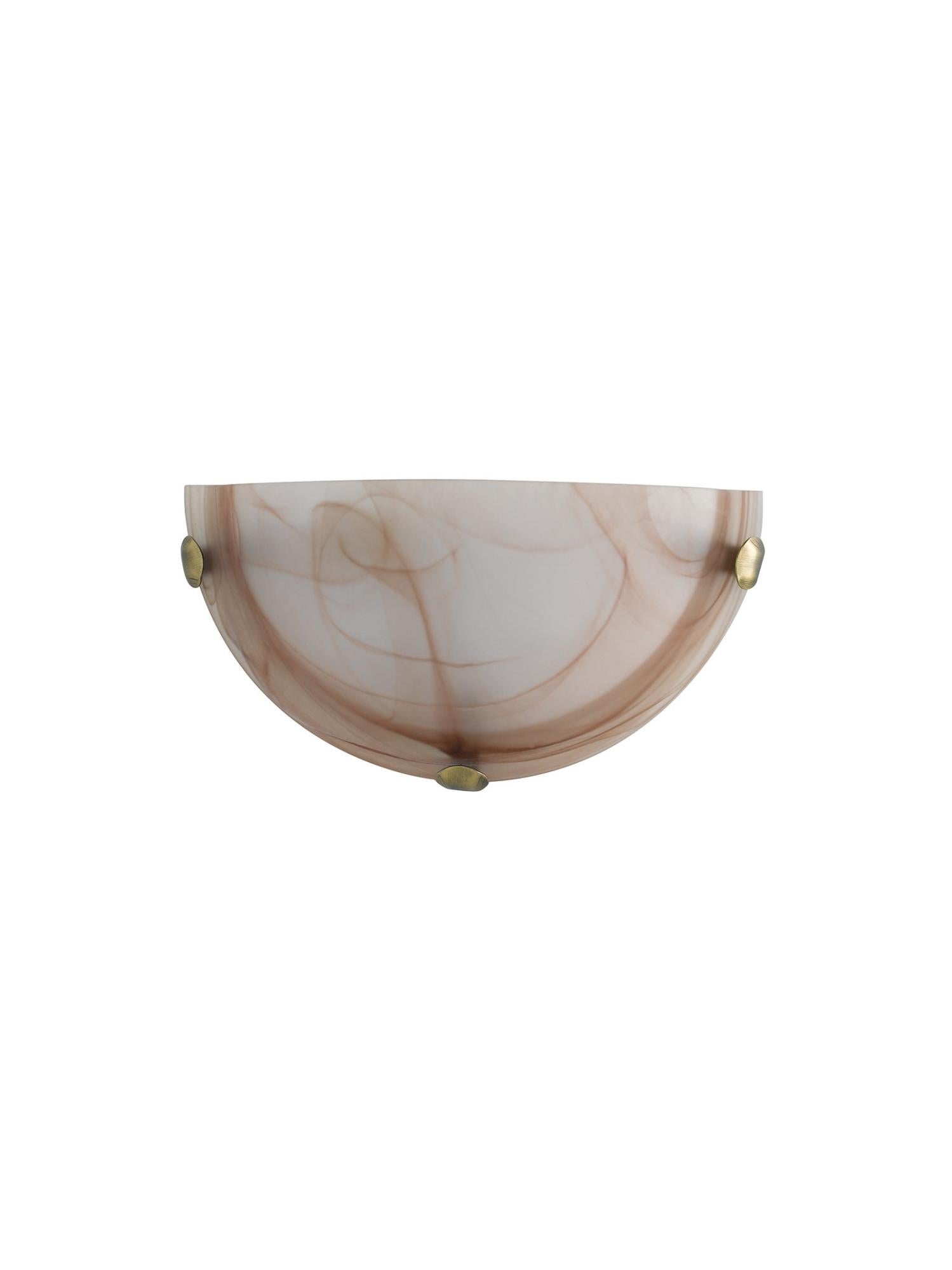 Applique Lampada Da Parete In Vetro Di Murano Bianco Ef – La Primula Rossa Antiquariato - 2