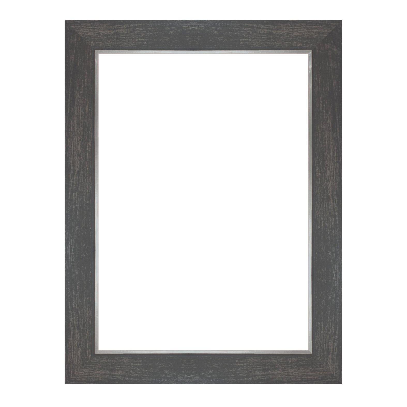M MERCEO Cornice per foto e foto, 18x24 cm, colore grigio, minimalista, moderna, ideale come espositore da tavolo e da parete, formato verticale o orizzontale