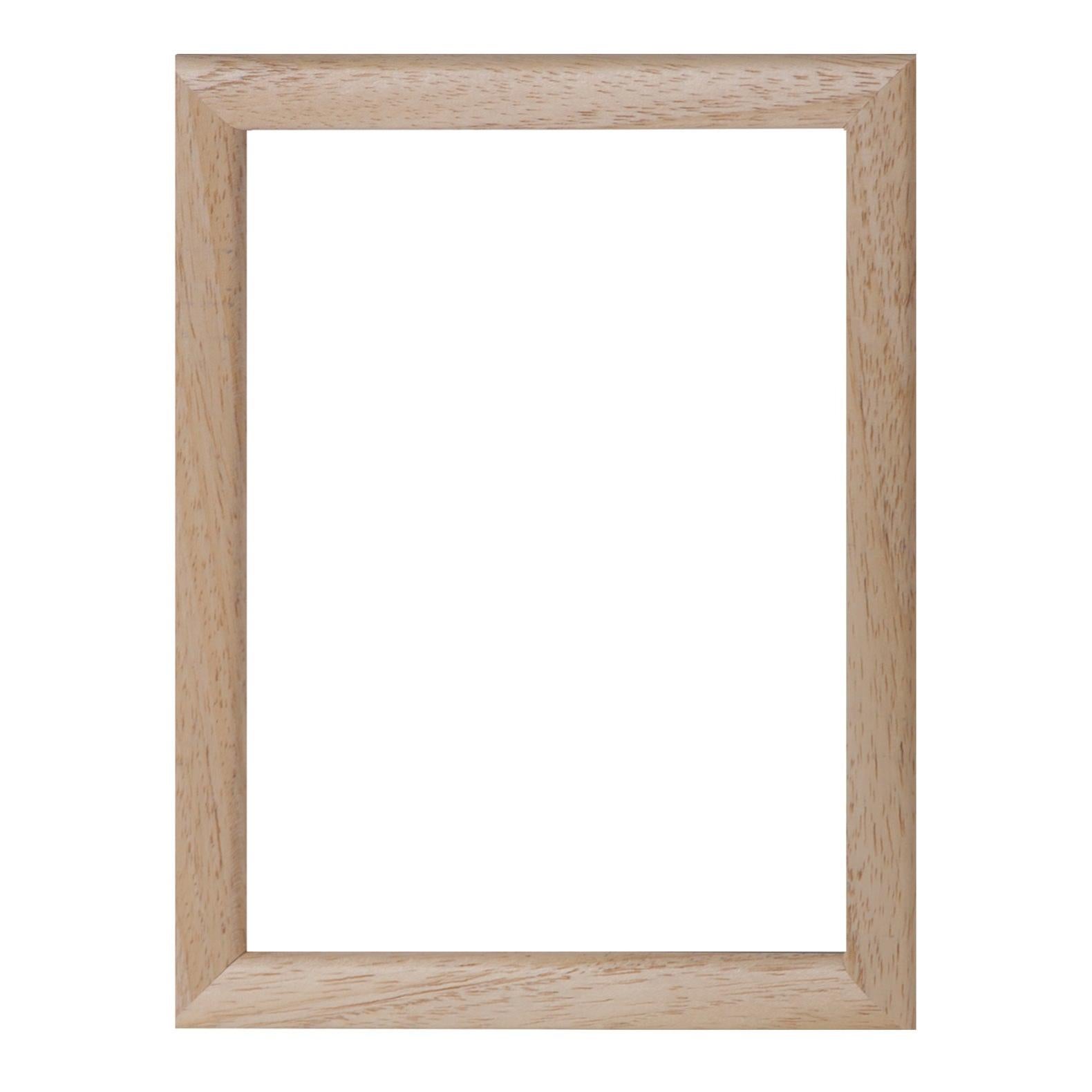Cornice Porta Foto In Legno Vetro In Crilex 10x15 Cm Bianco E Beige - Foto 2