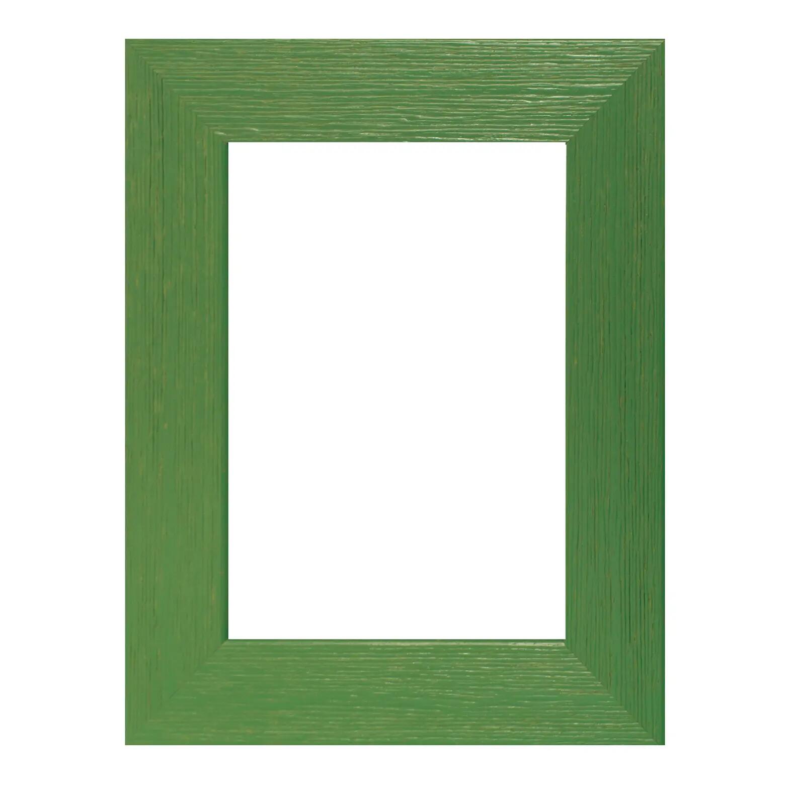 Cornice Color verde lucido per foto da 10x15 cm