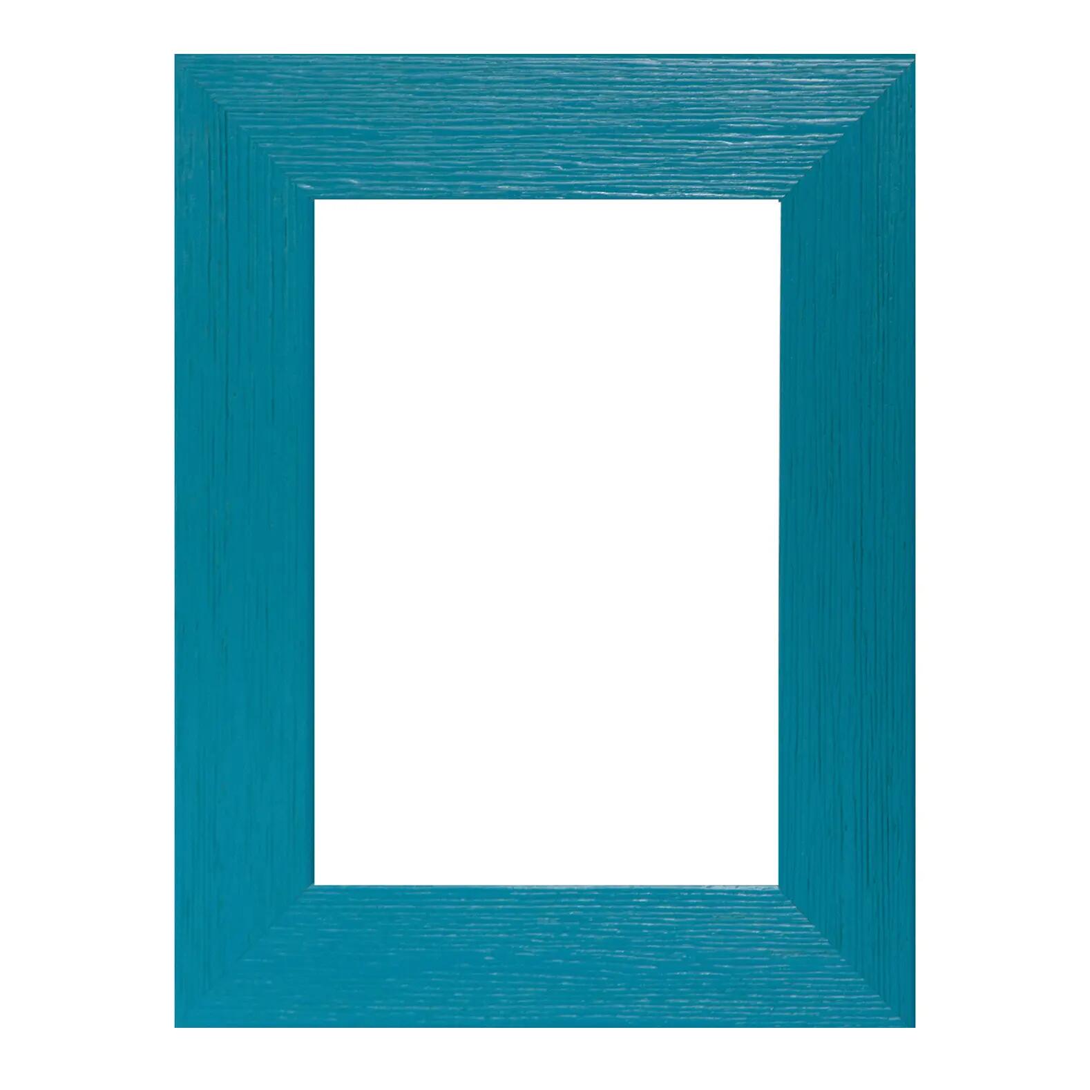 Cornice Color azzurro lucido per foto da 35x50 cm