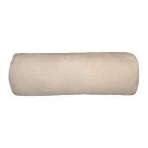 Cuscino cilindrico per dormire imbottito e rivestito in poliestere anti  sudorazione Polochon - Beige