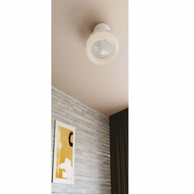 Zephir Ventilatore da Soffitto Bianco Ø 92 cm - Elegante e Potente