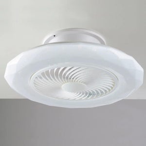 Ventilatore da soffitto con pale con luce inclusa Skyron, bianco
