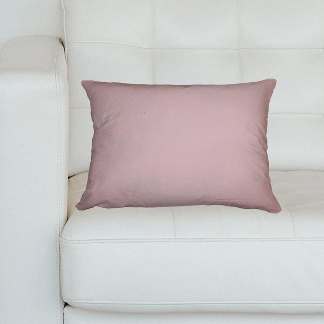 Cuscino Lino rosa 40 x 60 cm