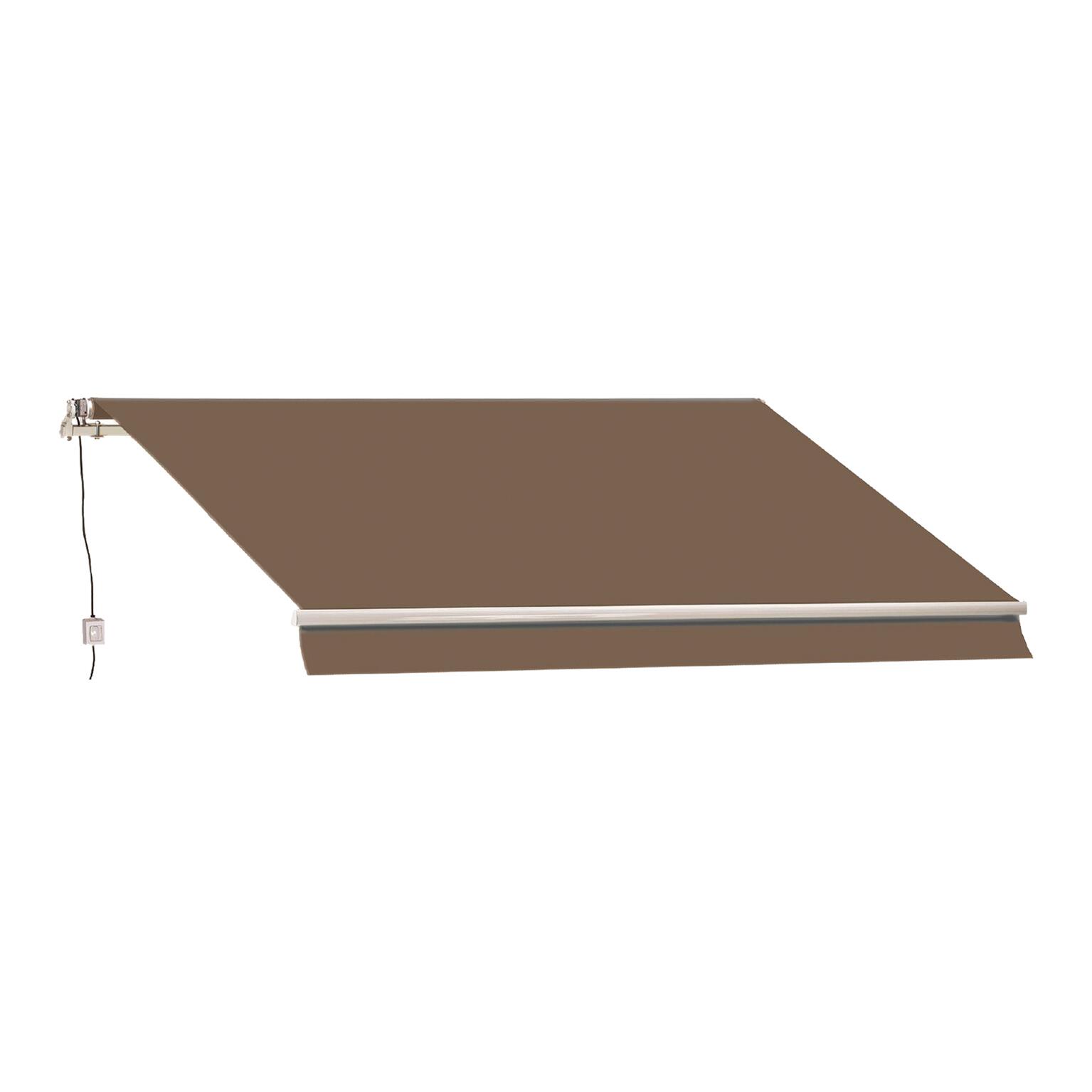 Tenda da sole a bracci estensibili motorizzato NATERIAL mod. Zefir L 3.95 x  P 3 m beige