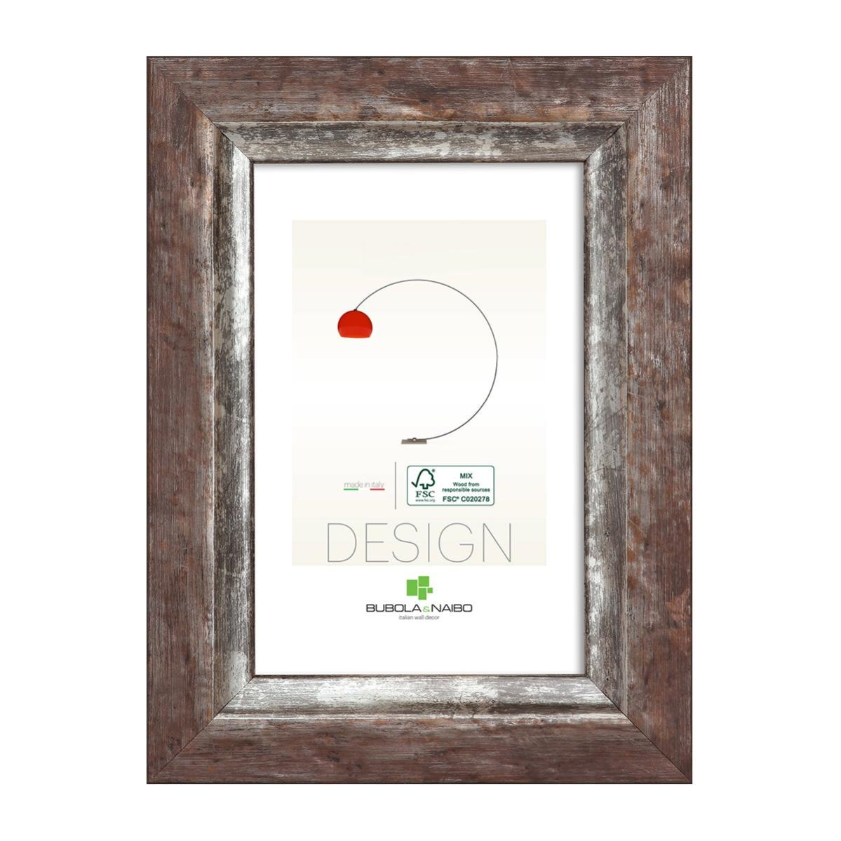 Set Di 3 Cornici Per Foto 50x70 Cm In Legno Nero - Con Plexiglass Infrangibile, Appendiabili Orizzontali O Verticali