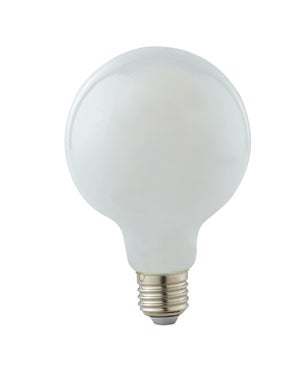 Lampadina LED, globo, opaco, luce fredda, 7.8W=1055LM (equiv 80 W), 330° ,  LEXMAN