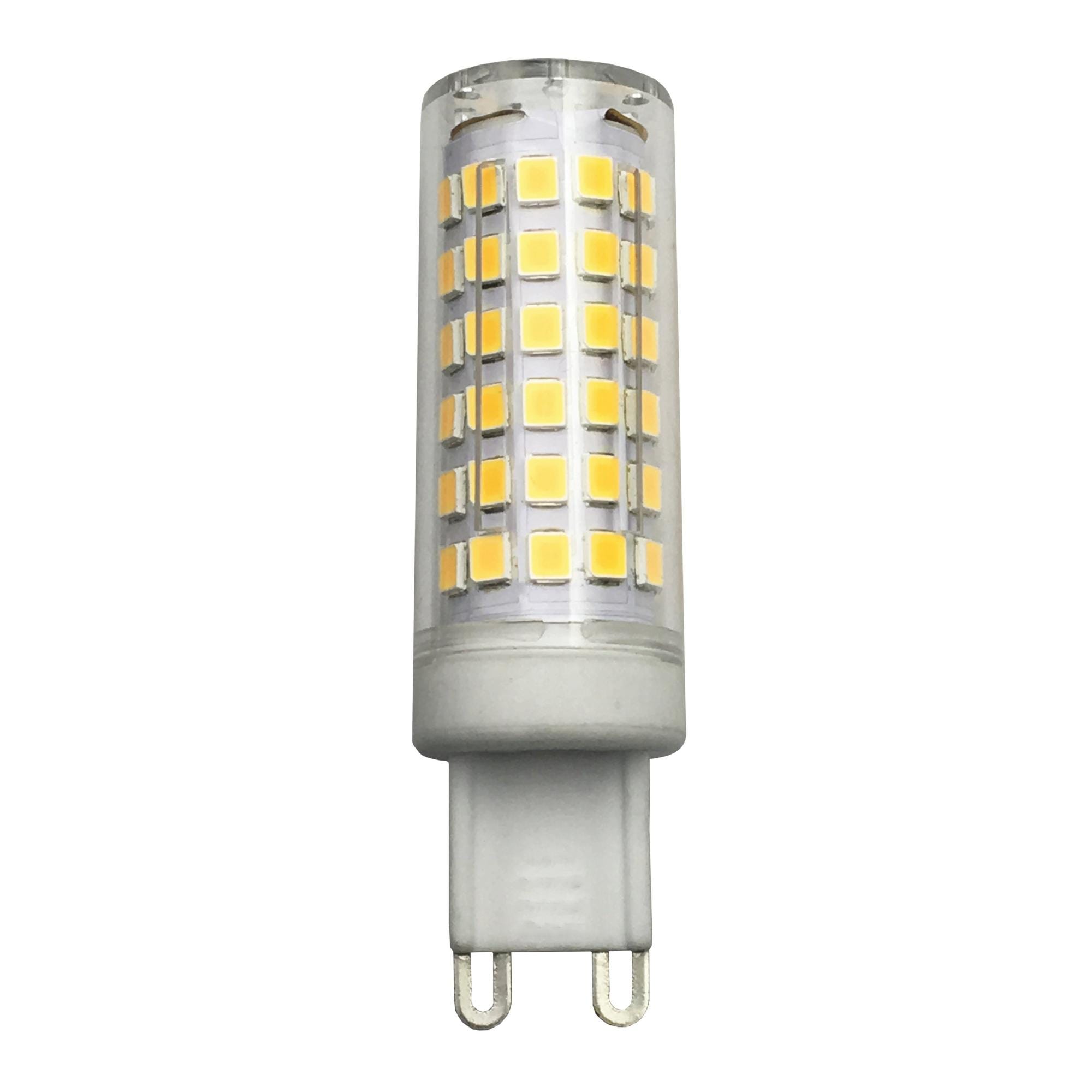 Lampadina LED, G9, capsula, opaco, luce calda, 10W=950LM (equiv 15