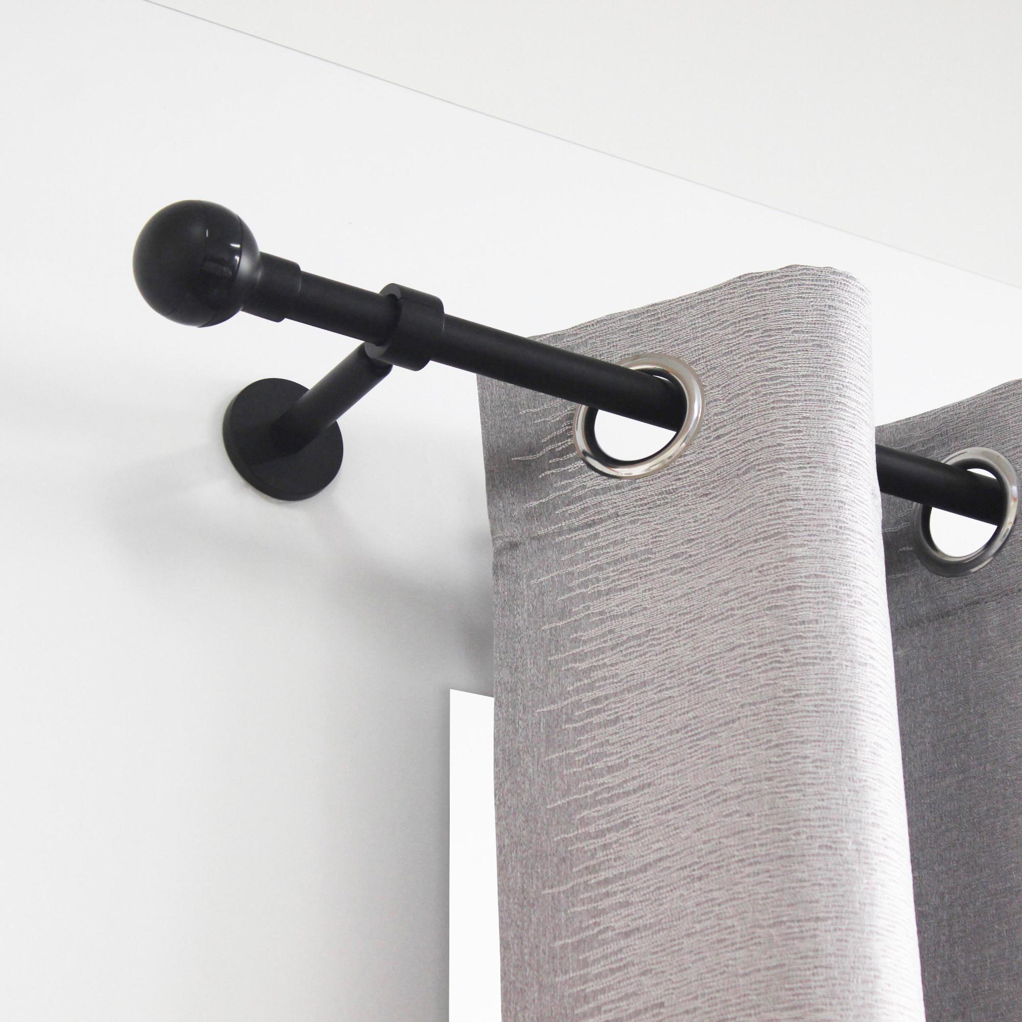 Supporto doppio soffitto per bastone 20 mm acciaio | OBI