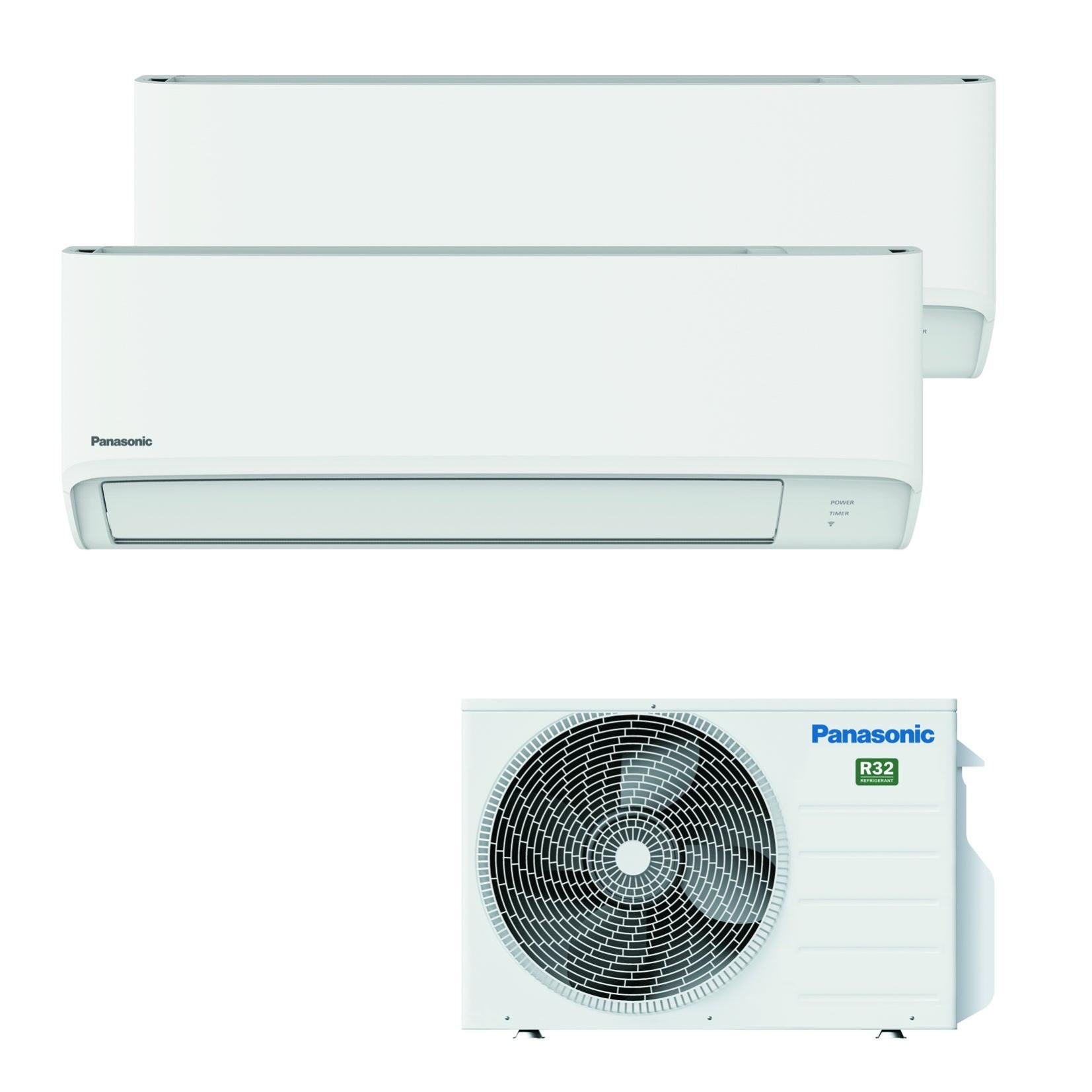 CONDIZIONATORE PANASONIC DUAL SPLIT CASSETTA 4 VIE 18000 18000 BTU INVERTER CU-3Z68TBE A