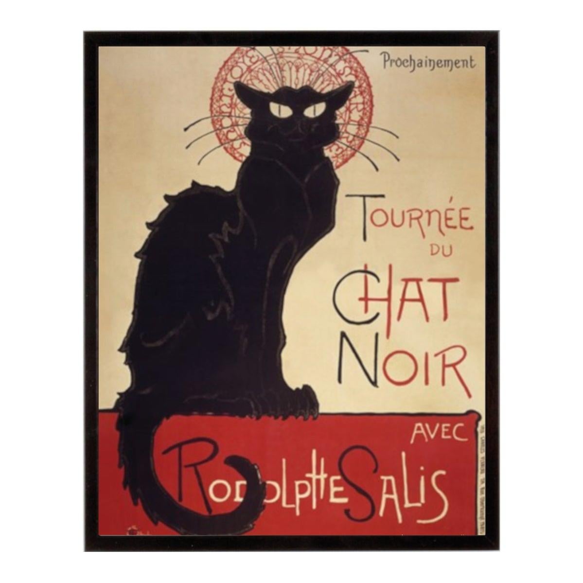 Stampa incorniciata Le Chat Noir 40.7x50.7 cm | Leroy Merlin