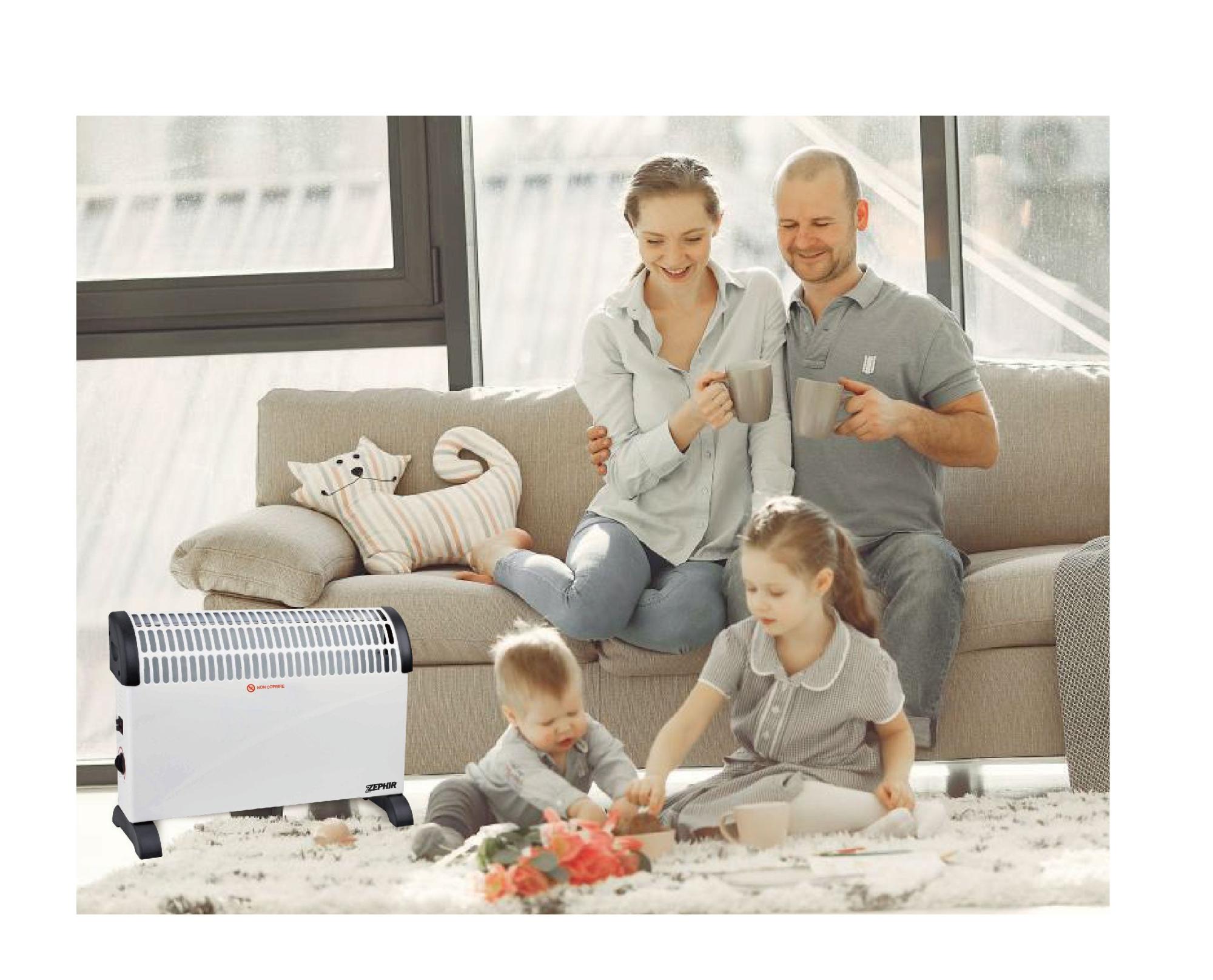 TROTEC Riscaldatore A Convettore TCH 22 E Riscaldamento Elettrico Fino - Foto 3