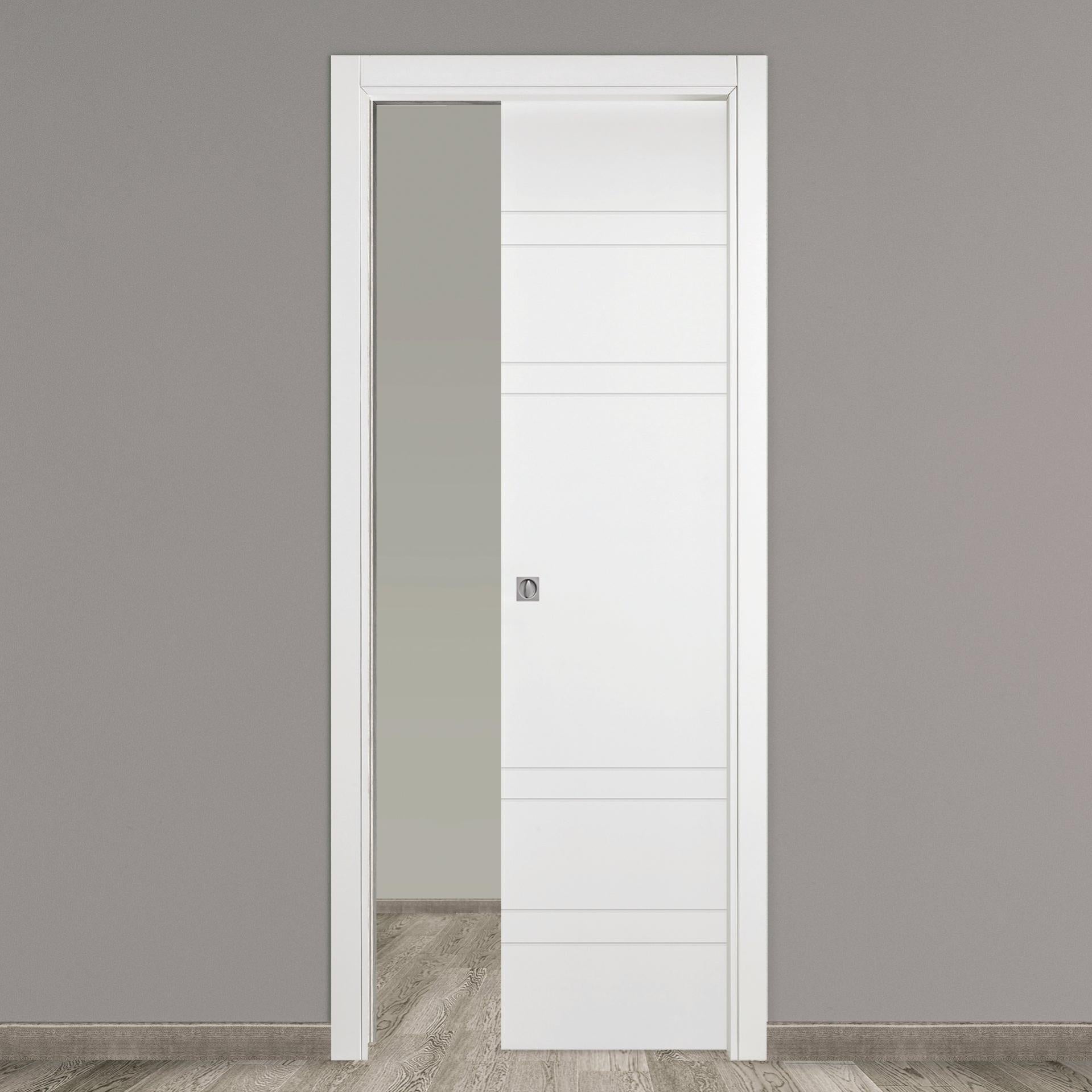 Mobile multiuso cucina 143 cm modulare e reversibile bianco - Tactik