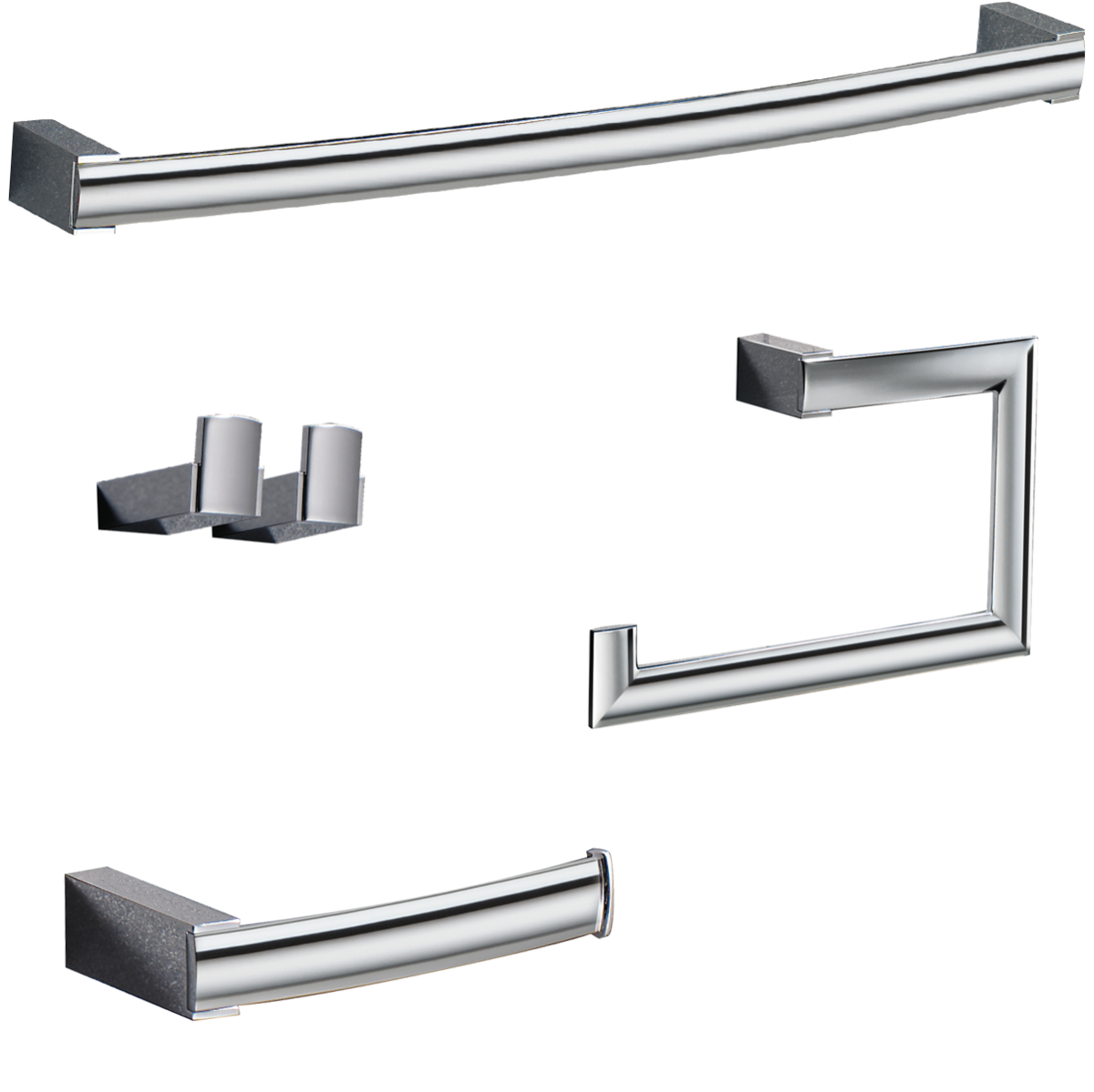 Set Accessori Bagno Verde IMAVO - 8 Pezzi Con Portaspazzolino, Portasapone, Cestino E Scopino WC - Foto 7