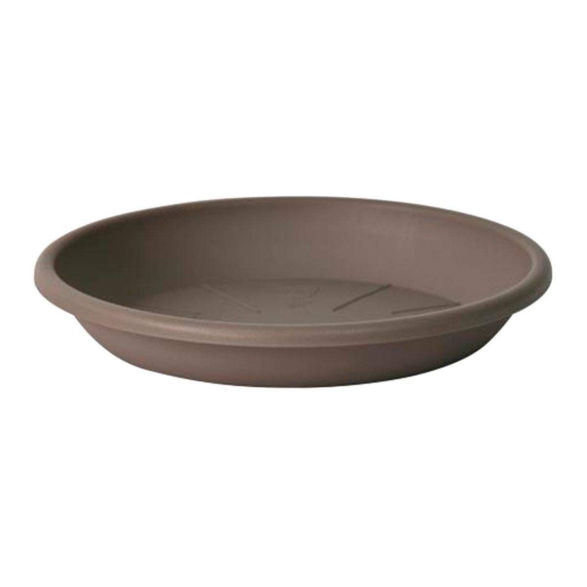 Vaso tondo Ares in plastica da esterno per piante e fiori / 50 cm
