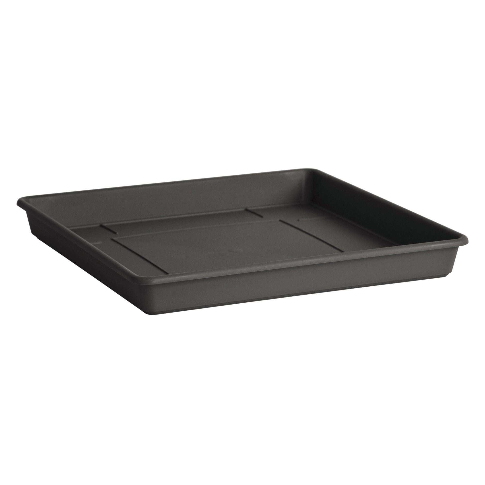 Sottovaso Rotondo In Plastica – 9 Misure, Colori Terracotta O Nero, Resistente Al Gel