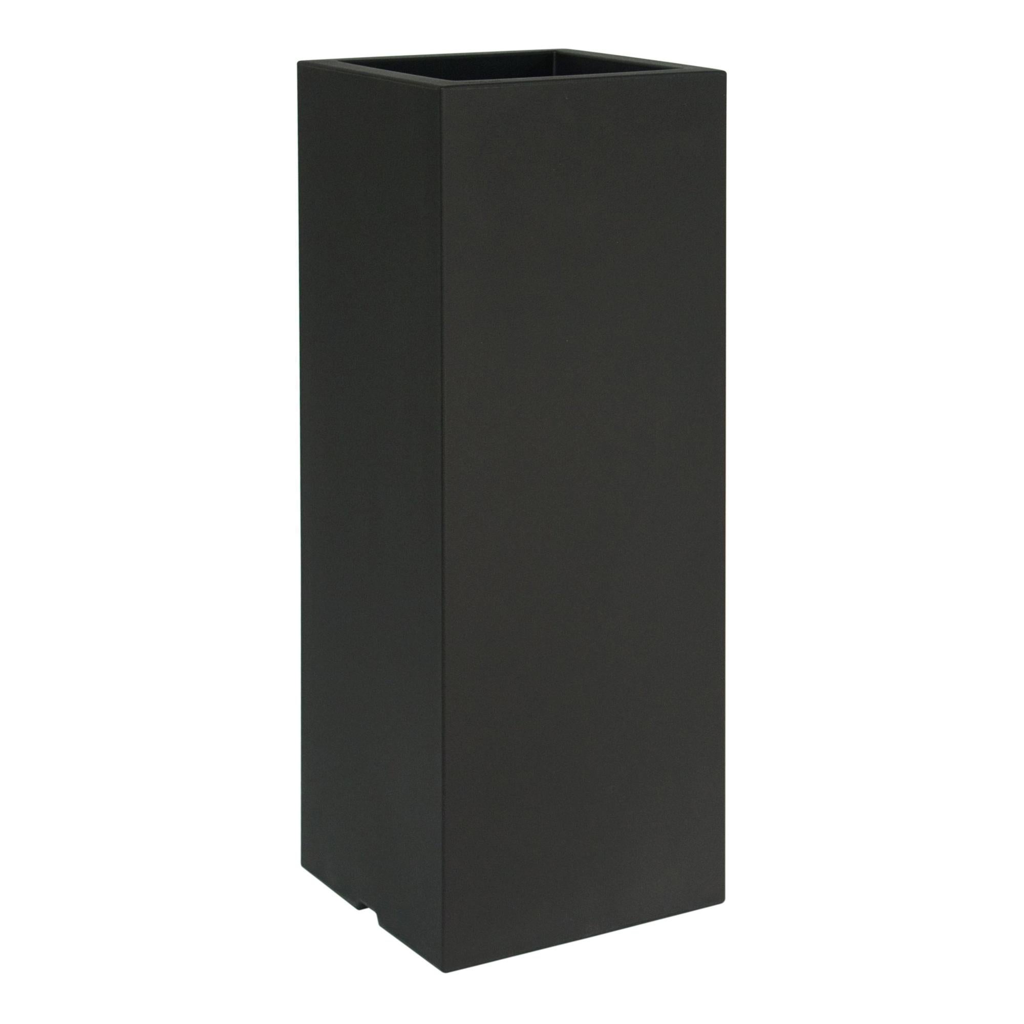 Fioriera vaso per piante rettangolare Terra 80 x 33 x 33 cm, colore