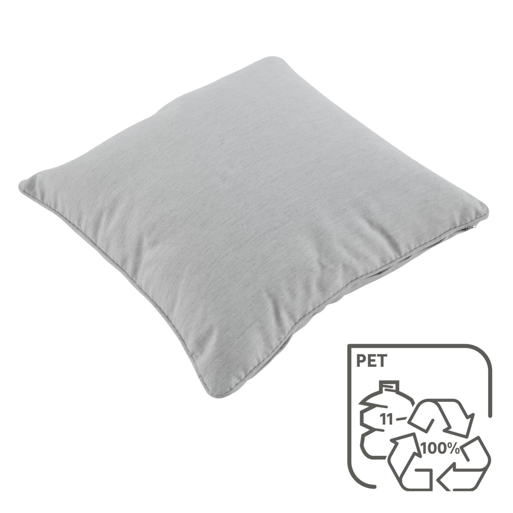 DUKAL Federe Per Cuscino Cervicale 45x12 Cm - 100% Cotone - Prodotto In Germania - Grigio - 4