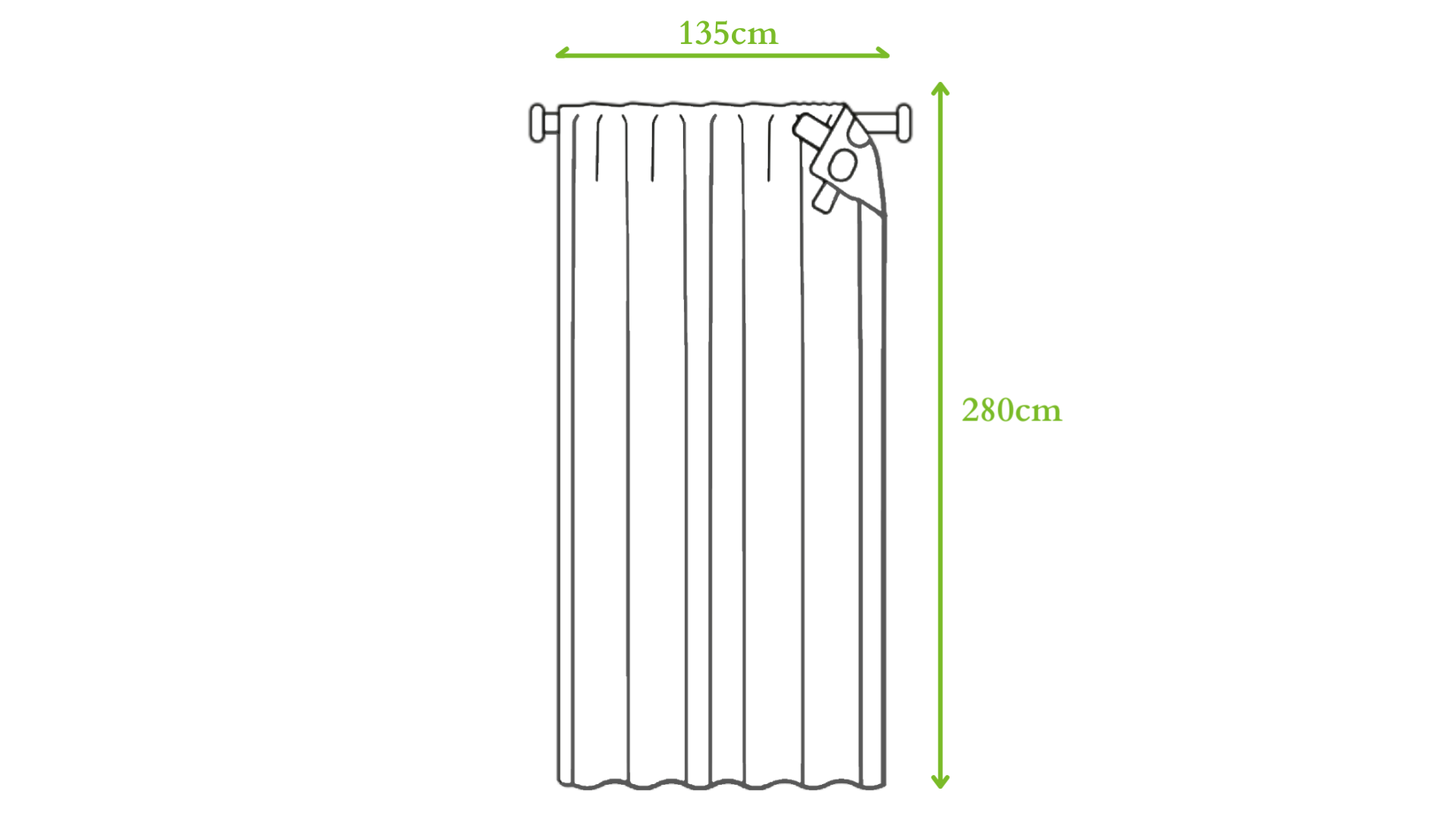 Tenda filtrante Pyma beige occhielli 135x280 cm | Leroy Merlin