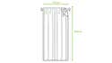 Tenda filtrante Pyma beige occhielli 135x280 cm | Leroy Merlin Tenda filtrante Pyma beige occhielli 135x280 cm | Leroy Merlin
