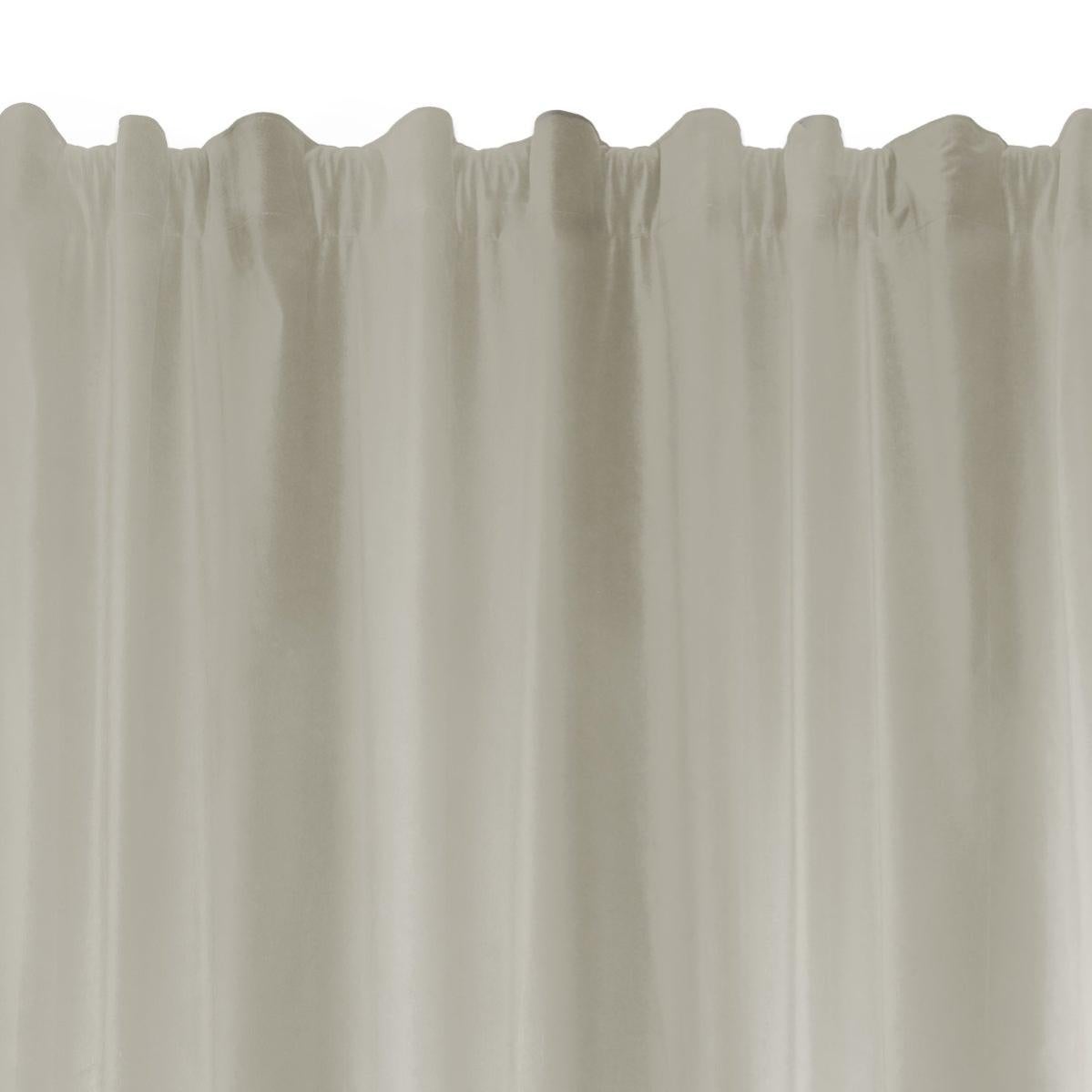 Tenda coprente Liseron Naturel multicolore fettuccia con passanti nascosti 135x280 cm | Leroy Merlin